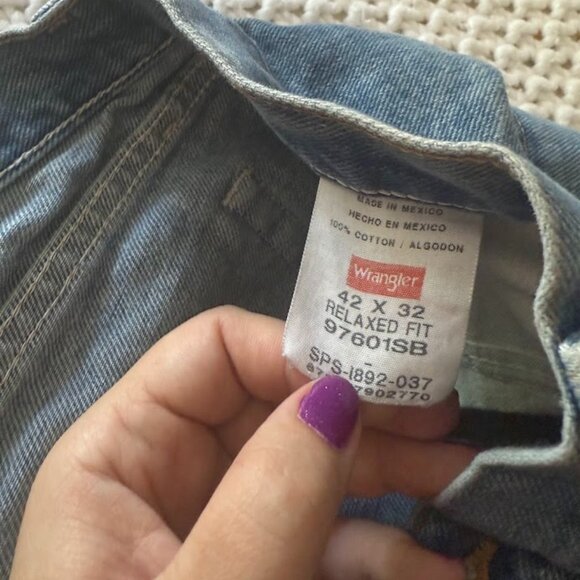 Wrangler Authentic Blue Jeans - Picture 3 of 4